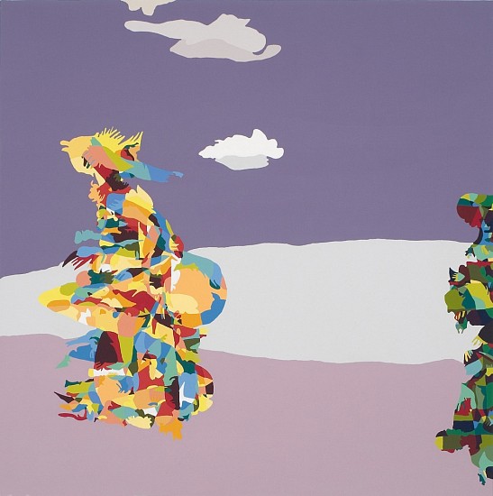 Beth Reisman, Skyscape (Tanguey)
2006, Acrylic on panel